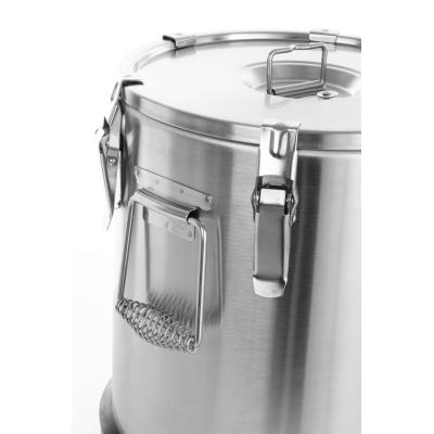 Dělený přenosný kontejner, HENDI, Profi Line, 10L, ⌀330x(H)220mm | 710104